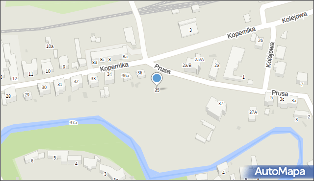 Szprotawa, Kopernika Mikołaja, 35, mapa Szprotawa