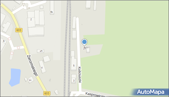 Sztum, Kościuszki Tadeusza, gen., 25, mapa Sztum
