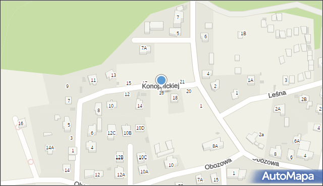 Sztutowo, Konopnickiej Marii, 16, mapa Sztutowo