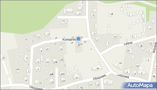 Sztutowo, Konopnickiej Marii, 18, mapa Sztutowo