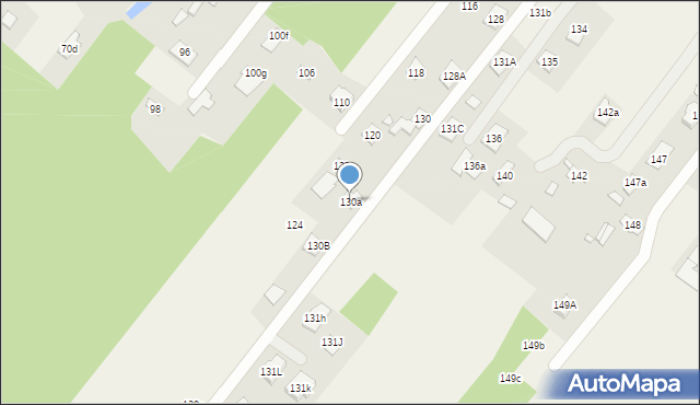 Targówka, Kolejowa, 130a, mapa Targówka