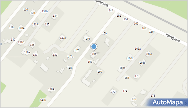 Targówka, Kolejowa, 156, mapa Targówka