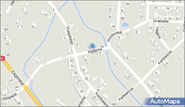 Tarnowskie Góry, Kościelna, 2, mapa Tarnowskie Góry