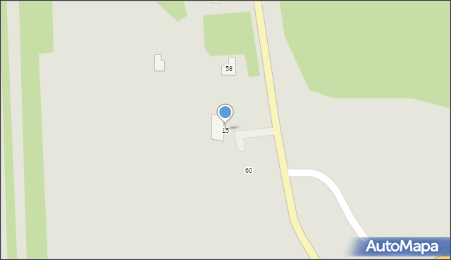 Terespol, Kodeńska, 15, mapa Terespol