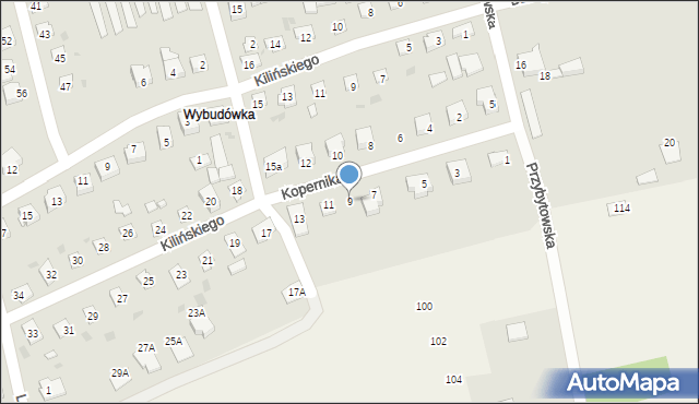 Tolkmicko, Kopernika Mikołaja, 9, mapa Tolkmicko