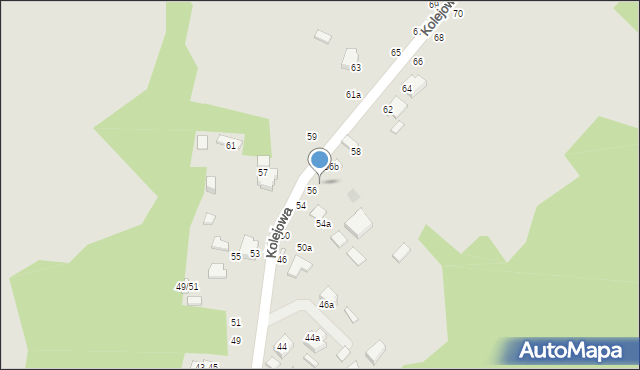 Tomaszów Mazowiecki, Kolejowa, 56a, mapa Tomaszów Mazowiecki