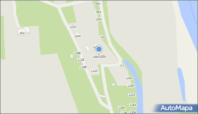 Tomaszów Mazowiecki, Kotlinowa, 108A/110A, mapa Tomaszów Mazowiecki