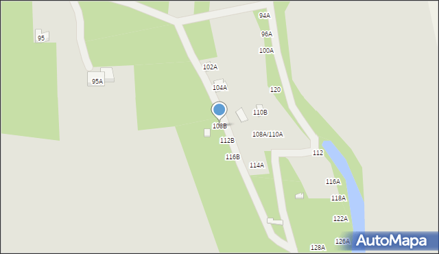 Tomaszów Mazowiecki, Kotlinowa, 108B, mapa Tomaszów Mazowiecki