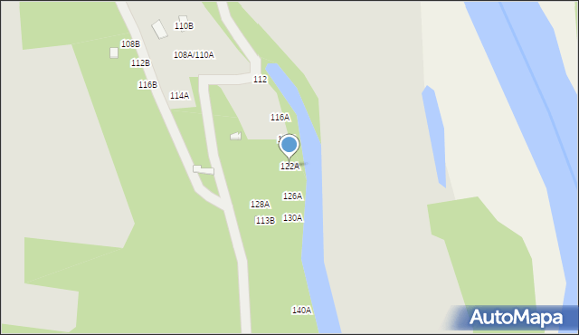 Tomaszów Mazowiecki, Kotlinowa, 122A, mapa Tomaszów Mazowiecki