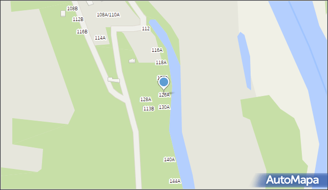 Tomaszów Mazowiecki, Kotlinowa, 126A, mapa Tomaszów Mazowiecki