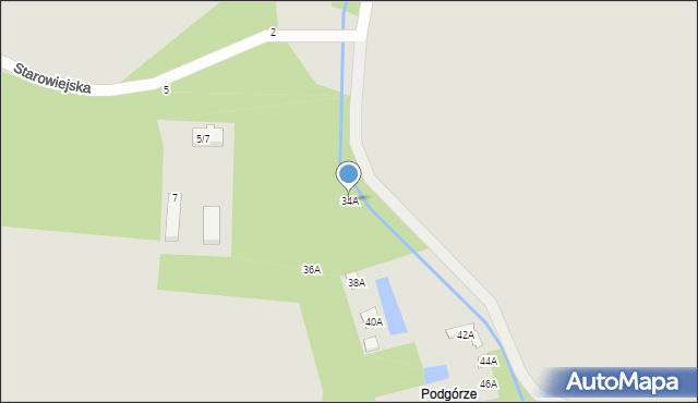 Tomaszów Mazowiecki, Kotlinowa, 34A, mapa Tomaszów Mazowiecki
