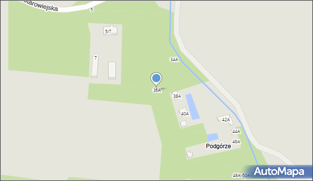 Tomaszów Mazowiecki, Kotlinowa, 36A, mapa Tomaszów Mazowiecki