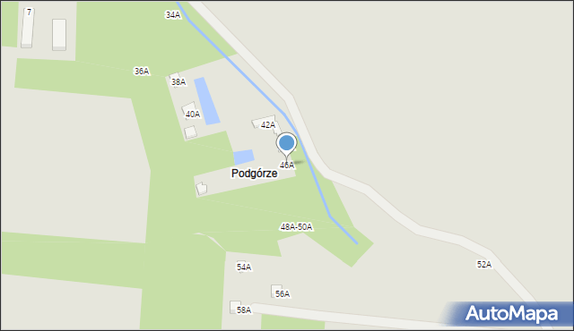 Tomaszów Mazowiecki, Kotlinowa, 46A, mapa Tomaszów Mazowiecki