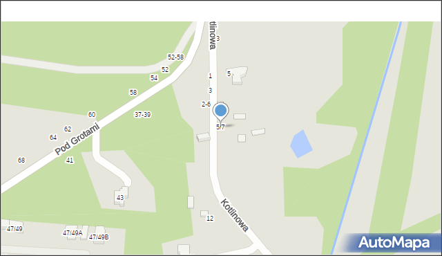 Tomaszów Mazowiecki, Kotlinowa, 5/7, mapa Tomaszów Mazowiecki