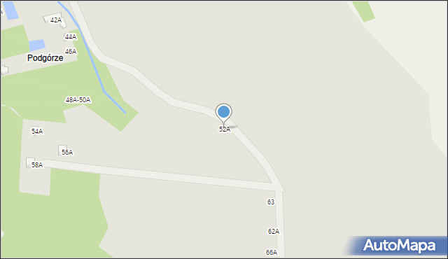 Tomaszów Mazowiecki, Kotlinowa, 52A, mapa Tomaszów Mazowiecki