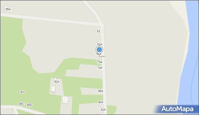 Tomaszów Mazowiecki, Kotlinowa, 68A, mapa Tomaszów Mazowiecki