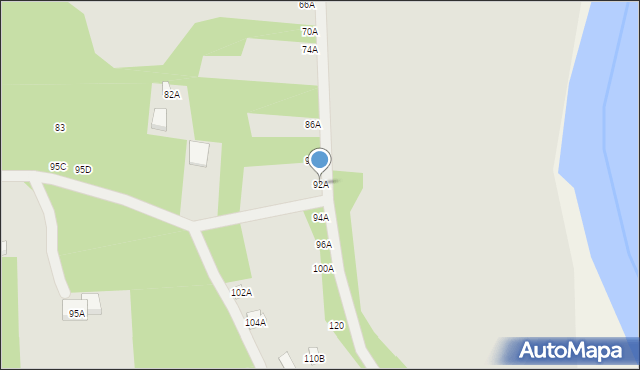 Tomaszów Mazowiecki, Kotlinowa, 92A, mapa Tomaszów Mazowiecki