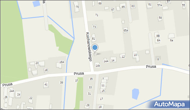 Tomice, Kochanowskiego Jana, 83, mapa Tomice