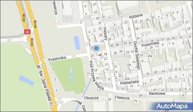 Toruń, Kopernika Mikołaja, 45, mapa Torunia
