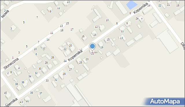 Truskolasy, Kopernika Mikołaja, 21, mapa Truskolasy