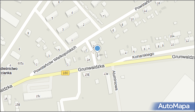 Trzcianka, Konarskiego Stanisława, 2, mapa Trzcianka