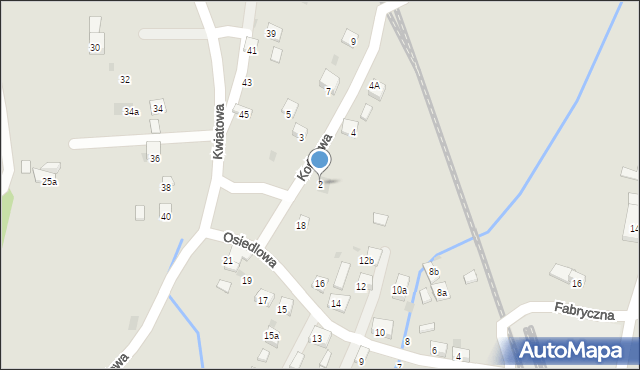 Trzebinia, Końcowa, 2, mapa Trzebinia