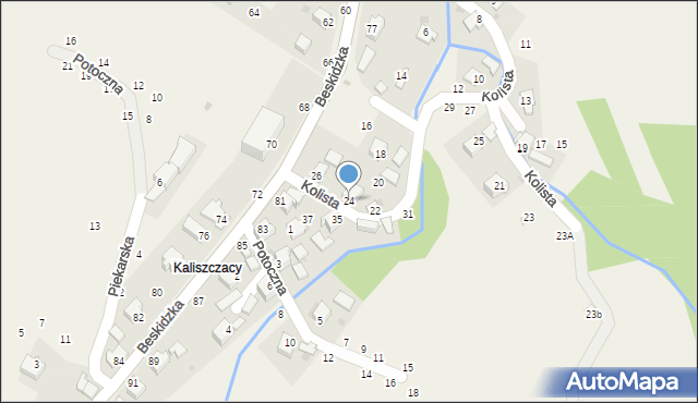 Trzebinia, Kolista, 24, mapa Trzebinia