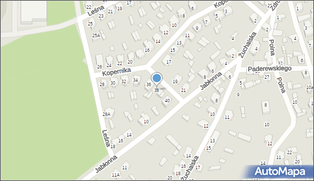 Tuliszków, Kopernika Mikołaja, 38, mapa Tuliszków