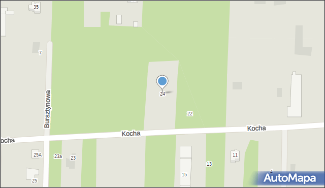 Tuszyn, Kocha Roberta, 24, mapa Tuszyn