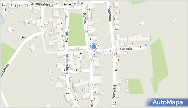 Tyczyn, Kopernika Mikołaja, 1, mapa Tyczyn