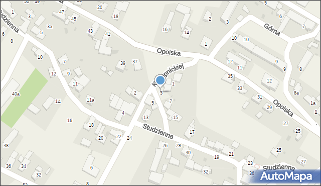 Walce, Konopnickiej Marii, 3, mapa Walce