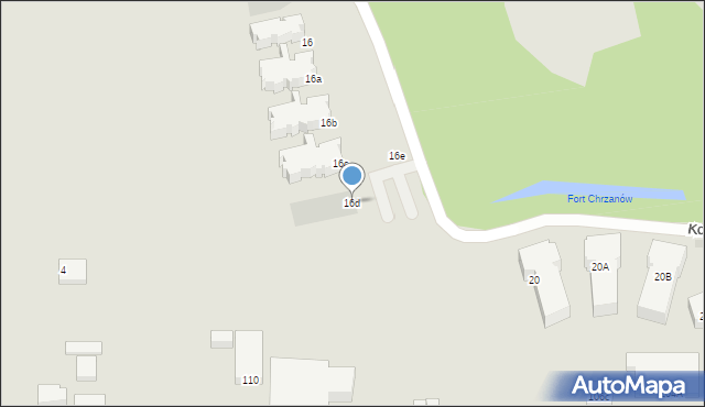 Warszawa, Kopalniana, 16d, mapa Warszawy