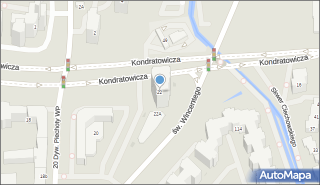 mapa warszawy kondratowicza Kondratowicza Ludwika 22 (ul), 03 285 Warszawa (Targówek)