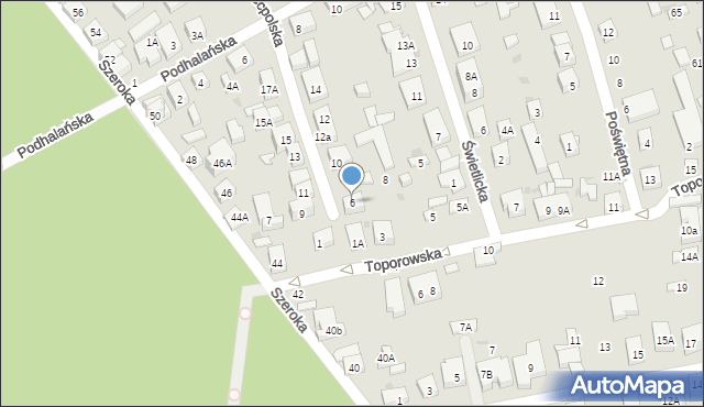 Warszawa, Koniecpolska, 6, mapa Warszawy