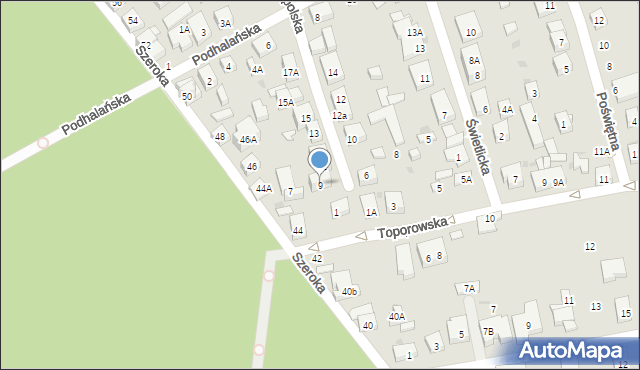 Warszawa, Koniecpolska, 9, mapa Warszawy