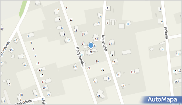 Węgierska Górka, Kopernika Mikołaja, 28, mapa Węgierska Górka