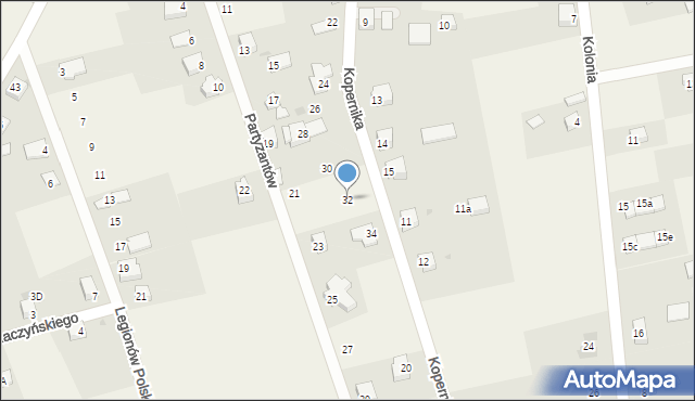 Węgierska Górka, Kopernika Mikołaja, 32, mapa Węgierska Górka