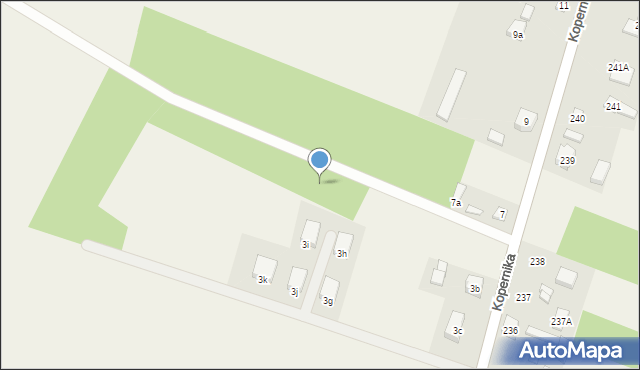 Węglewice, Kopernika Mikołaja, 3l, mapa Węglewice