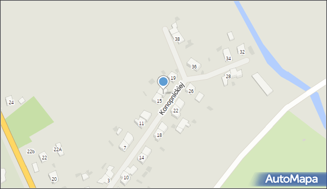 Węgorzewo, Konopnickiej Marii, 17, mapa Węgorzewo