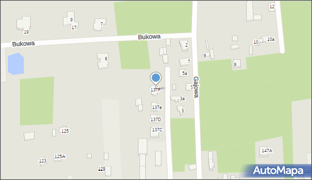 Węgrów, Kościuszki Tadeusza, gen., 137F, mapa Węgrów