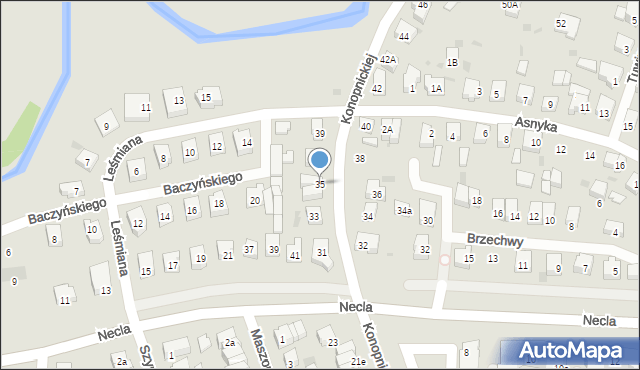 Wejherowo, Konopnickiej Marii, 35, mapa Wejherowo