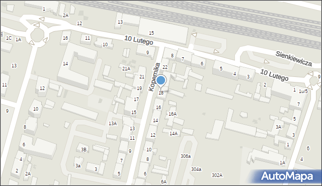 Wejherowo, Kopernika Mikołaja, 18, mapa Wejherowo