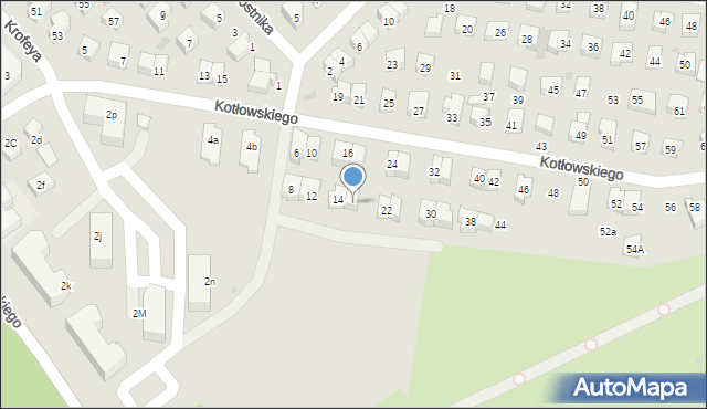 Wejherowo, Kotłowskiego Jana, 20, mapa Wejherowo