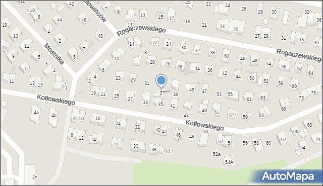 Wejherowo, Kotłowskiego Jana, 37, mapa Wejherowo
