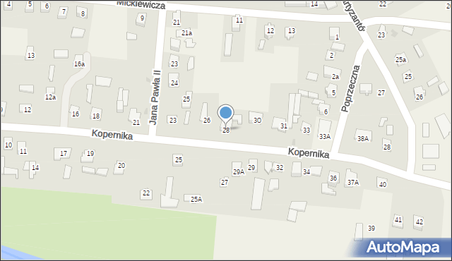 Werbkowice, Kopernika Mikołaja, 28, mapa Werbkowice