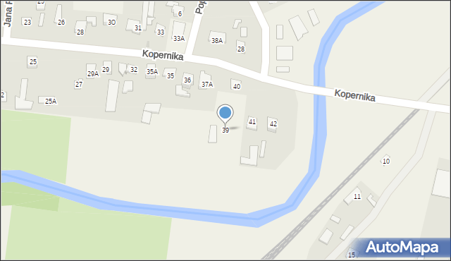 Werbkowice, Kopernika Mikołaja, 39, mapa Werbkowice