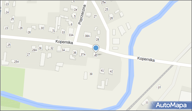 Werbkowice, Kopernika Mikołaja, 40, mapa Werbkowice