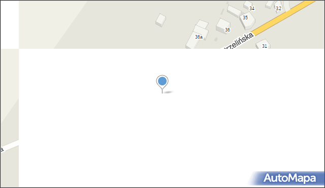 Wiązów, Kolejowa, 1, mapa Wiązów