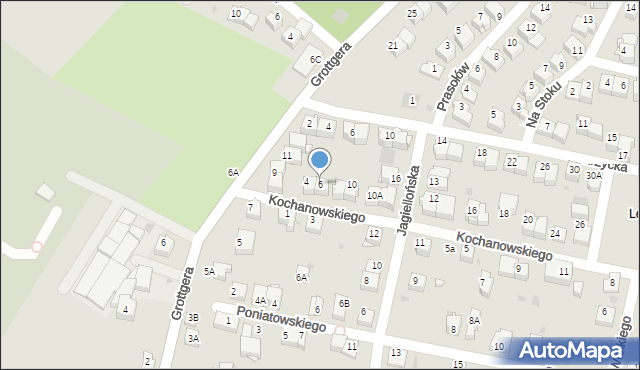 Wieliczka, Kochanowskiego Jana, 6, mapa Wieliczka