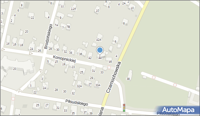 Wieliczka, Konopnickiej Marii, 44, mapa Wieliczka